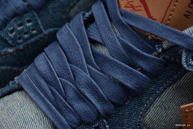 X 4 AO2571-401 NIKE AIR JORDAN LEVI'S DENIM 0414